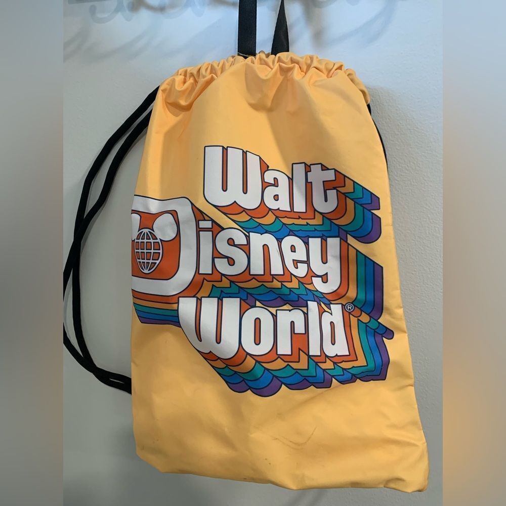 Disney Yellow Drawstring Backpack - Picture 7 of 7